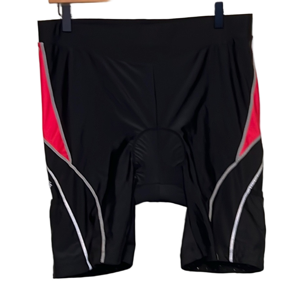 Mozantis‎ Black Padded Seat Cycling Shorts 3X